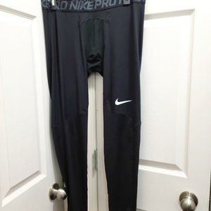 Men`s NIKE  Black sports leggings / Size XXL
